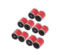 Kurihina Filtre à huile compatible avec YFZ450 2004-2017, YFZ450R 2004-2017, 250 YFM250 2008-2013 (Lot de 10) en Papier pour Motocyclette