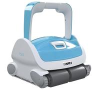 KURIL Aquabot BWT P500 LED Robot nettoyeur de piscine - Aspiration 19 m³/h, filtres 4D, navigation intelligente, LED bleue, nettoyage complet, avec chariot et brosse vibrante