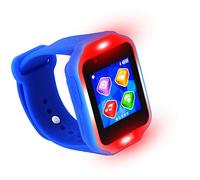 KURIO GULLI - La Montre Interactive et Lumineuse - Bleue - Ecran Tactile Couleur 1.54" - Photos, Vidéos, Messages - 12 Jeux Incorporés - Jeux Educatif pour enfant - C19520