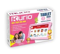KURIO Tab Lite - Tablette enfant - Sécurité en ligne - Avec sécurité enfant - Étui de protection anti-éclaboussures et anti-chocs - 32 Go - Écran 7" - Rose