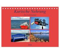 Kurische Nehrung - ein Geheimtipp (Tischkalender 2026 DIN A5 quer), CALVENDO Monatskalender: Die 98 km lange Halbinsel an der Nordküste des Samlands ... Grund seit 2000 zum UNESCO Weltkulturerbe.