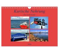 Kurische Nehrung - ein Geheimtipp (Wandkalender 2026 DIN A4 quer), CALVENDO Monatskalender: Die 98 km lange Halbinsel an der Nordküste des Samlands ... Grund seit 2000 zum UNESCO Weltkulturerbe.