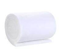 Kurkip 1 pièce de ouate de filtration aquarium, 1m x 12cm Matériel de filtration aquarium, Eponge de filtration aquarium Coton biochimique pour aquarium bac à poissons