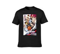 Kuroko No Basket T-Shirt Unisex Gift Men's Black Tees XL