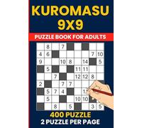 Kuromasu Puzzle Book 9x9 - 400 Black Cell Logic Challenges: Kurodoko & Visibility Puzzles | 9x9 Grid Deduction | Japanese Logic Training
