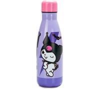 Kids Licensing - Bouteille en acier inoxydable Kuromi 500 ml, sans BPA et sans toxines, maintient les boissons froides ou chaudes, bouteille réutilisable pour fille, idéale pour l'école.