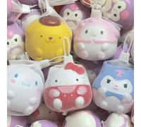 Kuromi Hello Kitty Stress Tabas Squishy Anime dessin animé trucs gratuits pour garçons filles enfants poche Pushy presser Fidget jouets cadeau My Melody-1pcs