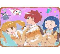 Kuromi (Onegai My Melody), My Melody (Onegai My Melody), Onegai My Melody, Baku (Onegai My Melody), Flat (Onegai My Melody), Mana Fujisaki, Miki Sakurazuka, Piano (My Melody), Uta Yumeno Anime Poster