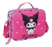 Kuromi - Porte-goûter Thermique 3D, réfrigérateur pour Froid et Chaud, glacière imperméable, réfrigérateur pour Excursion, 25 x 9 x 19,5 cm