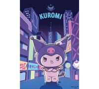 Pyramid International Affiche Kuromi AMBITION 91 x 61 cm Multicolore