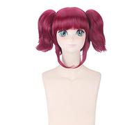 Kuroshitsuji Black Butler Mey Rin Cheveux synthétiques résistants à la chaleur pour cosplay et fête d'Halloween