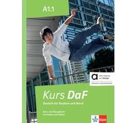Kurs DaF A1.1 Kurs- und Übungsbuch hybrid: Deutsch für Studium und Beruf. Kurs- und Übungsbuch mit Audios und Videos inklusive Lizenzschlüssel allango (24 Monate)