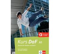 Kurs DaF A1 – Manuel et cahier d'exercices avec audios et vidéos – Livre + cahier
