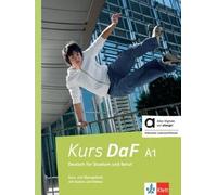 Collectif – Kurs DaF A1 – Livre + cahier Hybride – Méthode de langue – Broché