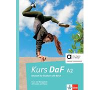 Kurs DaF A2 – Livre + cahier hybride – Deutsch für Studium und Beruf – Klett Verlag