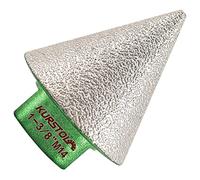 KURSTOL foret conique diamant pour carrelage - foret biseauté 35 mm x M14, pour façonner l'élargissement des trous existants de granit, marbre et porcelaine