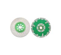 KURSTOL Lame diamant pour meulage - Disque diamant 5"/125 mm x M14 et KURSTOL Granit Disque Diamant - 125mm