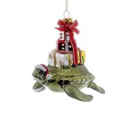 Kurt Adler 10,2 cm Tortue en Verre avec Cadeau Ornement
