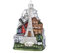 Kurt Adler Décoration de 13 cm en Verre sur la Ville de Paris