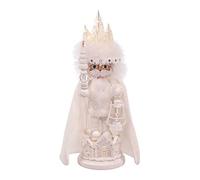 Kurt Adler Hollywood Chapeau d'hiver à LED Casse-Noisette Blanc 38,1 cm