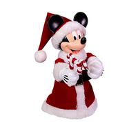 Kurt Adler Nappe Mickey Mouse avec Bras Pliables Rouge 25,4 cm