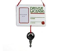 Kurt Adler Pilote 12,7 cm Licence avec clé de Noël Ornement