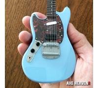 Kurt Cobain - Fender Mustang Sonic Blue Mini Guitar Replica Collectible [] Figur