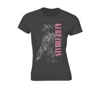 KURT COBAIN - STANDING GREY T-Shirt, Girlie Womens: 14