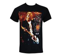 Nirvana T-shirt Kurt Cobain «You Know You're Right» Hommes