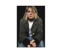 Kurt CobainArt Impression sur toile de peintures à l'huile Reproduction moderne sur toile Paysage abstrait Images imprimées sur toile Décoration murale pour la maison ou le bureau Style sans cadre 60