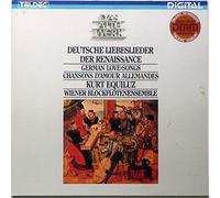 Kurt Equiluz , Wiener Blockflötenensemble - Kurt Equiluz , Wiener Blockflötenensemble - Deutsche Liebeslieder Der Renaissance (German Love-Songs Chansons D'Amour Allemandes) - TELDEC - 6.42808