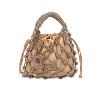 Kurt Geiger - Crystal Kensington Clutch - Femme - Sacs - Beige - Taille: ONE Size