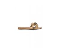 Kurt Geiger, Femme, Chaussures, Jaune, Taille: 39 EU Eagle Cut Out Slide
