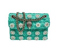 Kurt Geiger, Femme, Sacs, Vert, Taille: ONE Size Mini Sac Bandoulière Kensington