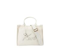 Kurt Geiger - Kurt Embroidered Tote - Femme - Sacs - Blanc - Taille: ONE Size