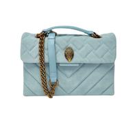Kurt Geiger - Leather Kensington Bag - Femme - Sacs - Bleu - Taille: ONE Size