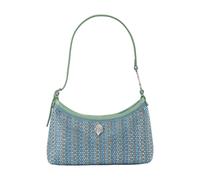 Kurt Geiger - Mini Sac Bandoulière Kurt en Tissu - Femme - Sacs - Bleu - Taille: ONE Size