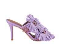 Kurt Geiger - Raffia Buckle Heel - Femme - Chaussures - Violet - Taille: 37 EU