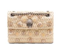 Kurt Geiger - Raffia Mini Kensingt - Femme - Sacs - Beige - Taille: ONE Size
