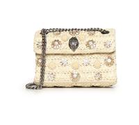 Kurt Geiger - Raffia Mini Kensington - Femme - Sacs - Beige - Taille: ONE Size