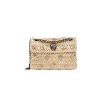 Kurt Geiger - Raffia Mini Kensington - Femme - Sacs - Beige - Taille: ONE Size