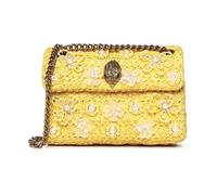 Kurt Geiger - Raffia Mini Kensington - Femme - Sacs - Jaune - Taille: ONE Size