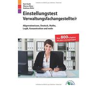 Kurt Guth Marcu Einstellungstest Verwaltungsfachangestellte: Fit für den (Relié)