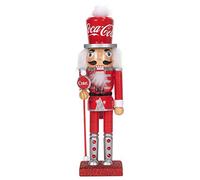 Kurt S. Adler Coca-Cola CC6202 Casse-Noisette en Bois Multicolore 25,4 cm