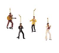 Kurt S. Adler Elvis Presley Coffret Cadeau 4 pièces 6,3 cm