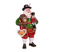Kurt S. Adler Père Noël, Tissu, Multicolore
