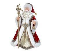 Kurt S. Adler Pièce de Table Père Noël Rouge 26,7 cm