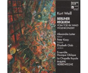 Kurt Weill - Berliner Requiem