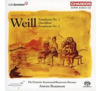 Kurt Weill Symphony No. 1/quodlibet (Beaumont) (CD) Album