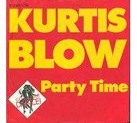 KURTIS BLOW - Party Time/Same (instr)(7" Vinyl Single)(1983)(Mercury 812 687-7)